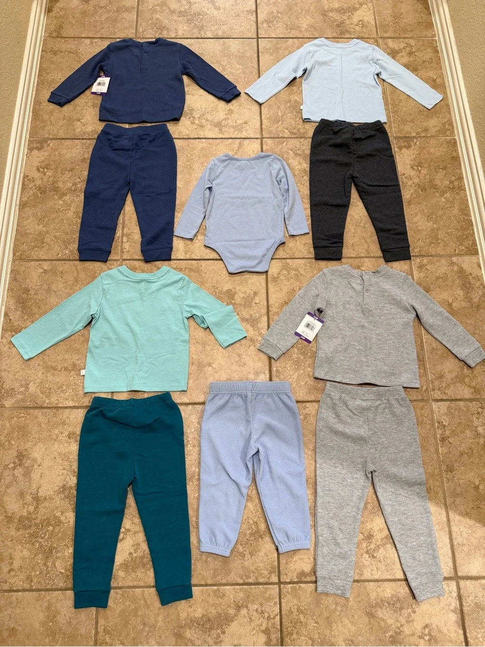 NWT KoalaKids Tshirt & Pants Sets + NWOT Garanimals Set Boys Fall/Winter Bundle
